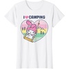 image:imageMy Melody I Love Camping TShirtWhite