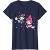 image:imageMy Melody Kuromi Little Witches Halloween TShirtNavy Blue