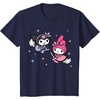 image:imageMy Melody Kuromi Little Witches Halloween TShirtNavy Blue