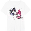 image:imageMy Melody Kuromi Little Witches Halloween TShirtWhite