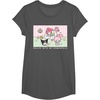 image:imageMy Melody and Kuromi Rollin with My Homebodies TShirt SmallAsphalt Grey