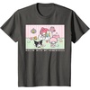 image:imageMy Melody and Kuromi Rollin with My Homebodies TShirt SmallAsphalt Grey