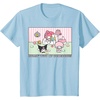 image:imageMy Melody and Kuromi Rollin with My Homebodies TShirt SmallBaby Blue