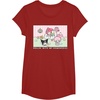 image:imageMy Melody and Kuromi Rollin with My Homebodies TShirt SmallCranberry Red
