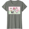 image:imageMy Melody and Kuromi Rollin with My Homebodies TShirt SmallOlive Heather