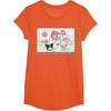 image:imageMy Melody and Kuromi Rollin with My Homebodies TShirt SmallOrange