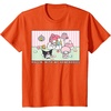 image:imageMy Melody and Kuromi Rollin with My Homebodies TShirt SmallOrange