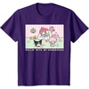 image:imageMy Melody and Kuromi Rollin with My Homebodies TShirt SmallPurple