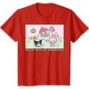 image:imageMy Melody and Kuromi Rollin with My Homebodies TShirt SmallRed