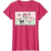 image:imageMy Melody and Kuromi Rollin with My Homebodies TShirt SmallRed Heather