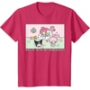 image:imageMy Melody and Kuromi Rollin with My Homebodies TShirt SmallRed Heather