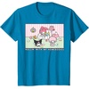 image:imageMy Melody and Kuromi Rollin with My Homebodies TShirt SmallSapphire Blue