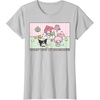 image:imageMy Melody and Kuromi Rollin with My Homebodies TShirt SmallSilver Grey