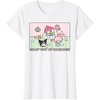 image:imageMy Melody and Kuromi Rollin with My Homebodies TShirt SmallWhite