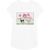 image:imageMy Melody and Kuromi Rollin with My Homebodies TShirt SmallWhite