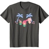 image:imageMy Melody and Kuromi Tropical Hula TShirt SmallAsphalt Grey
