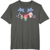 image:imageMy Melody and Kuromi Tropical Hula TShirt SmallAsphalt Grey
