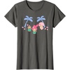 image:imageMy Melody and Kuromi Tropical Hula TShirt SmallAsphalt Grey