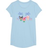 image:imageMy Melody and Kuromi Tropical Hula TShirt SmallBaby Blue