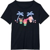 image:imageMy Melody and Kuromi Tropical Hula TShirt SmallBlack