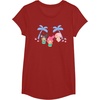 image:imageMy Melody and Kuromi Tropical Hula TShirt SmallCranberry Red