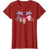 image:imageMy Melody and Kuromi Tropical Hula TShirt SmallCranberry Red