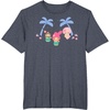 image:imageMy Melody and Kuromi Tropical Hula TShirt SmallHeather Blue