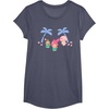 image:imageMy Melody and Kuromi Tropical Hula TShirt SmallHeather Blue