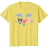 image:imageMy Melody and Kuromi Tropical Hula TShirt SmallLemon Yellow