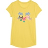 image:imageMy Melody and Kuromi Tropical Hula TShirt SmallLemon Yellow
