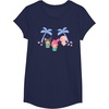 image:imageMy Melody and Kuromi Tropical Hula TShirt SmallNavy Blue