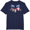 image:imageMy Melody and Kuromi Tropical Hula TShirt SmallNavy Blue