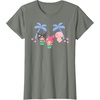 image:imageMy Melody and Kuromi Tropical Hula TShirt SmallOlive Heather