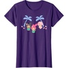 image:imageMy Melody and Kuromi Tropical Hula TShirt SmallPurple
