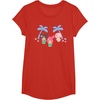 image:imageMy Melody and Kuromi Tropical Hula TShirt SmallRed