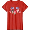 image:imageMy Melody and Kuromi Tropical Hula TShirt SmallRed