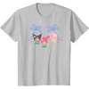 image:imageMy Melody and Kuromi Tropical Hula TShirt SmallSilver Grey