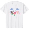 image:imageMy Melody and Kuromi Tropical Hula TShirt SmallWhite