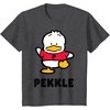 image:imagePekkle Character Front and Back TShirtDark Heather Grey