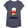 image:imagePekkle Character Front and Back TShirtHeather Blue