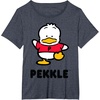 image:imagePekkle Character Front and Back TShirtHeather Blue