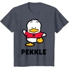 image:imagePekkle Character Front and Back TShirtHeather Blue