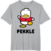 image:imagePekkle Character Front and Back TShirtHeather Grey