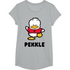 image:imagePekkle Character Front and Back TShirtHeather Grey