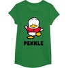 image:imagePekkle Character Front and Back TShirtKelly Green