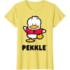 image:imagePekkle Character Front and Back TShirtLemon Yellow