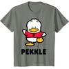 image:imagePekkle Character Front and Back TShirtOlive Heather