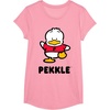 image:imagePekkle Character Front and Back TShirtPink