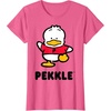 image:imagePekkle Character Front and Back TShirtPink Heather