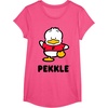 image:imagePekkle Character Front and Back TShirtPink Heather